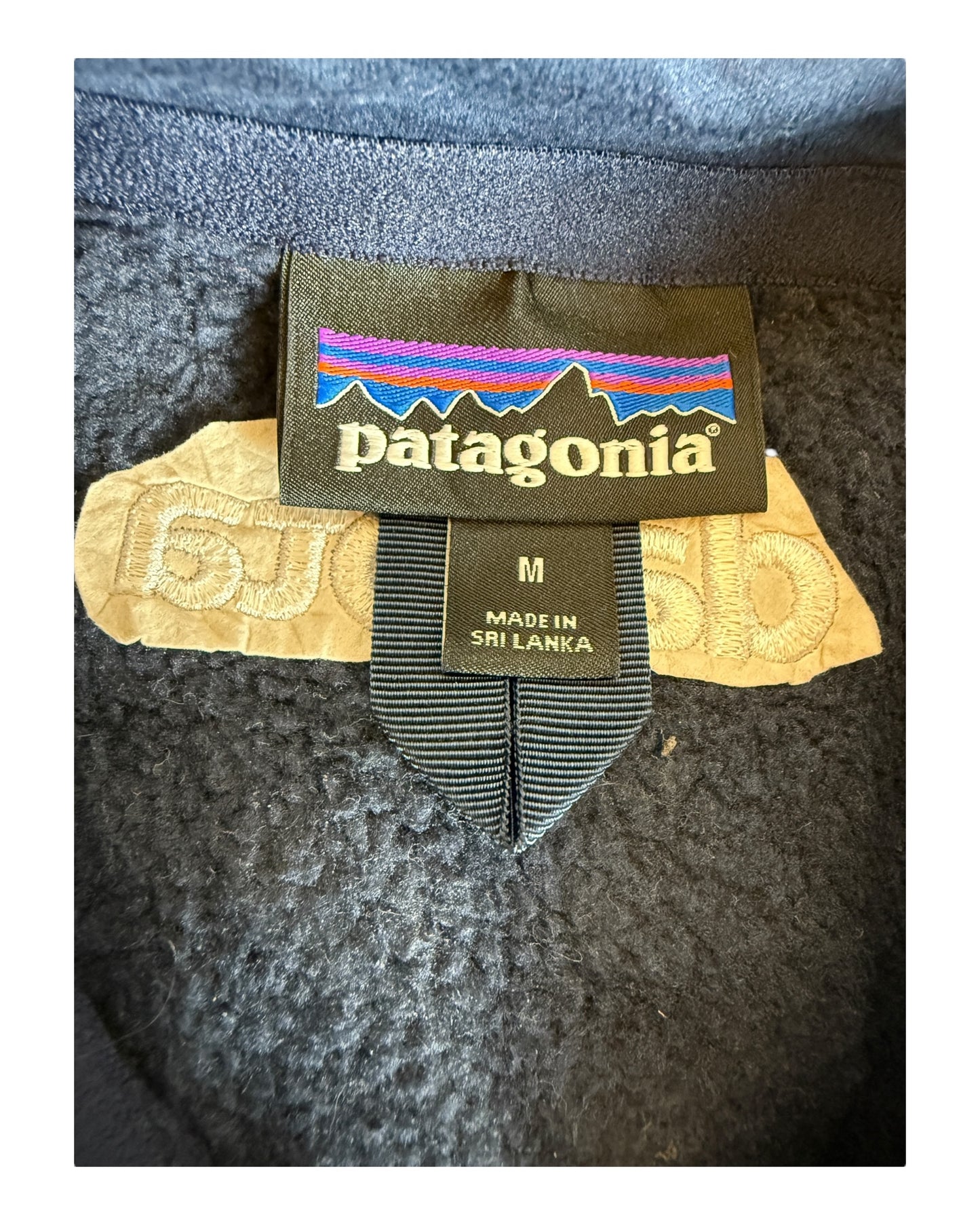 Patagonia Fleece Weste marineblau Größe M