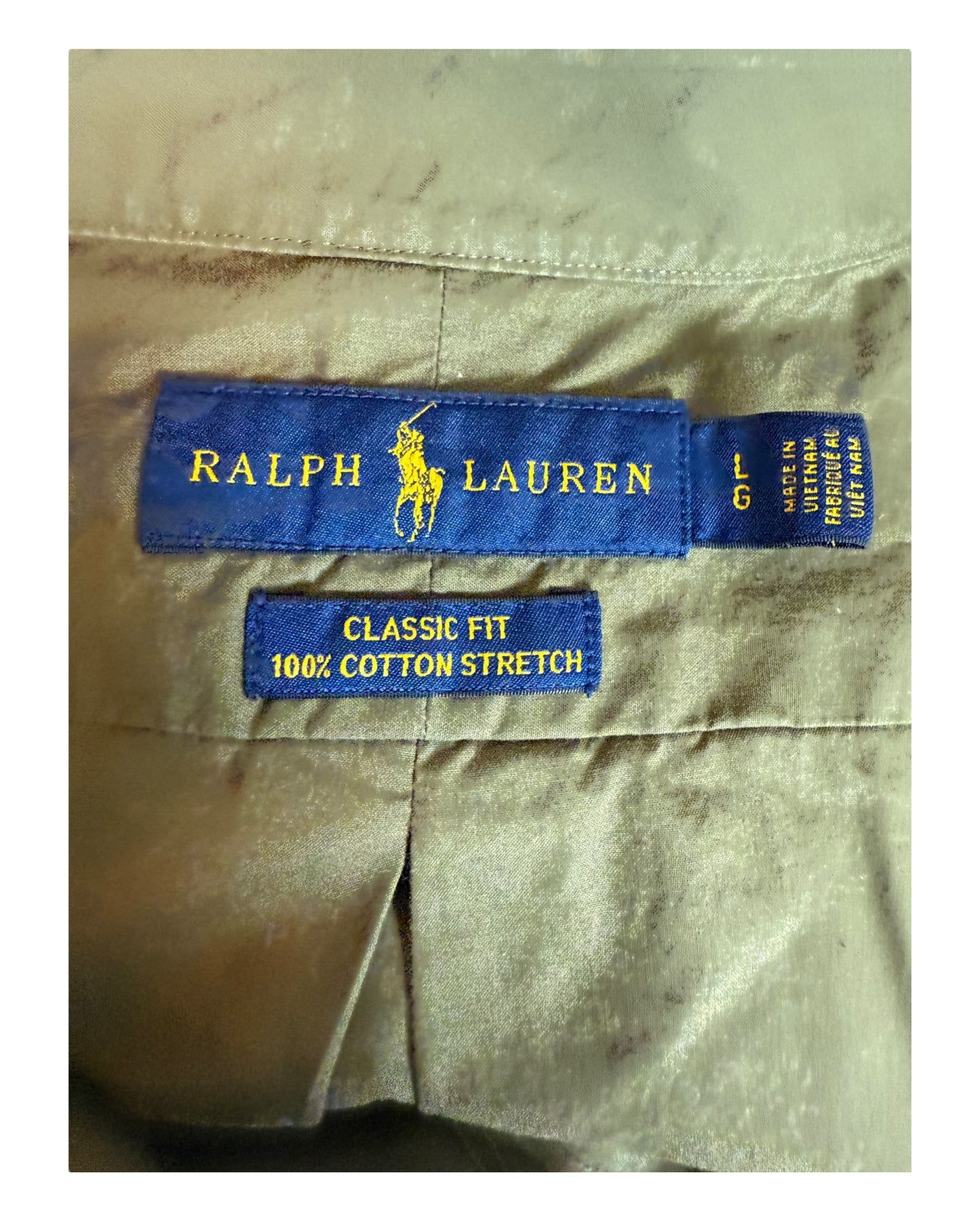 Polo Ralph Lauren Hemd khaki Größe L