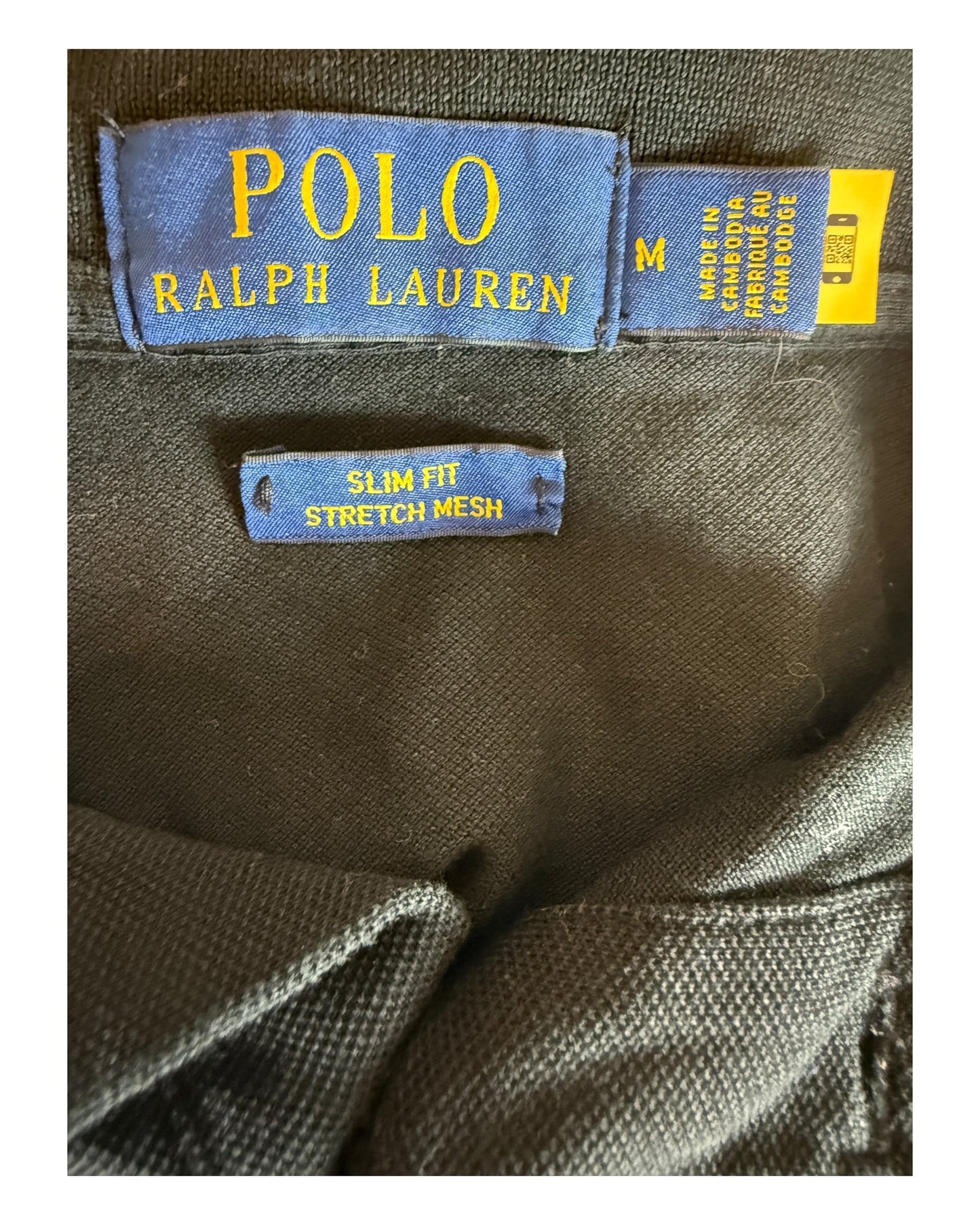 Polo Ralph Lauren Poloshirt schwarz Größe M