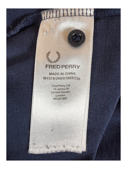 Fred Perry Poloshirt marineblau Größe M