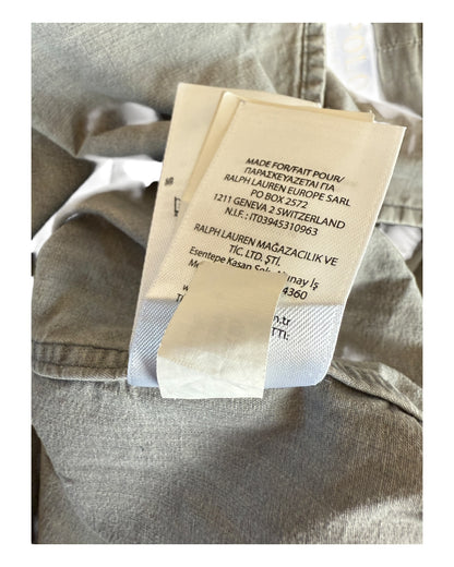 Polo Ralph Lauren Hemd grau Größe M