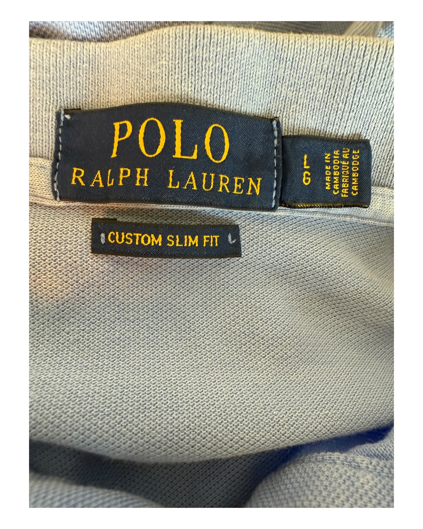 Polo Ralph Lauren Poloshirt hellblau Größe L