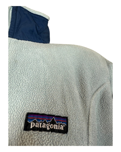 Patagonia Fleece Jacke hellblau Größe L