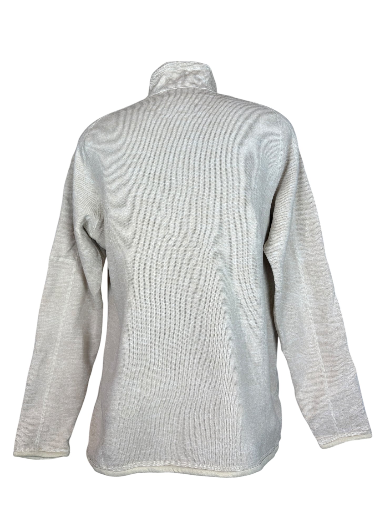 Patagonia Fleece Half Zip Pullover beige Größe XL
