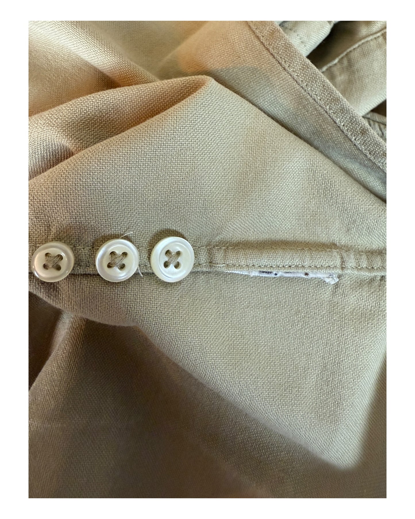 Polo Ralph Lauren Oxfordhemd beige Größe L