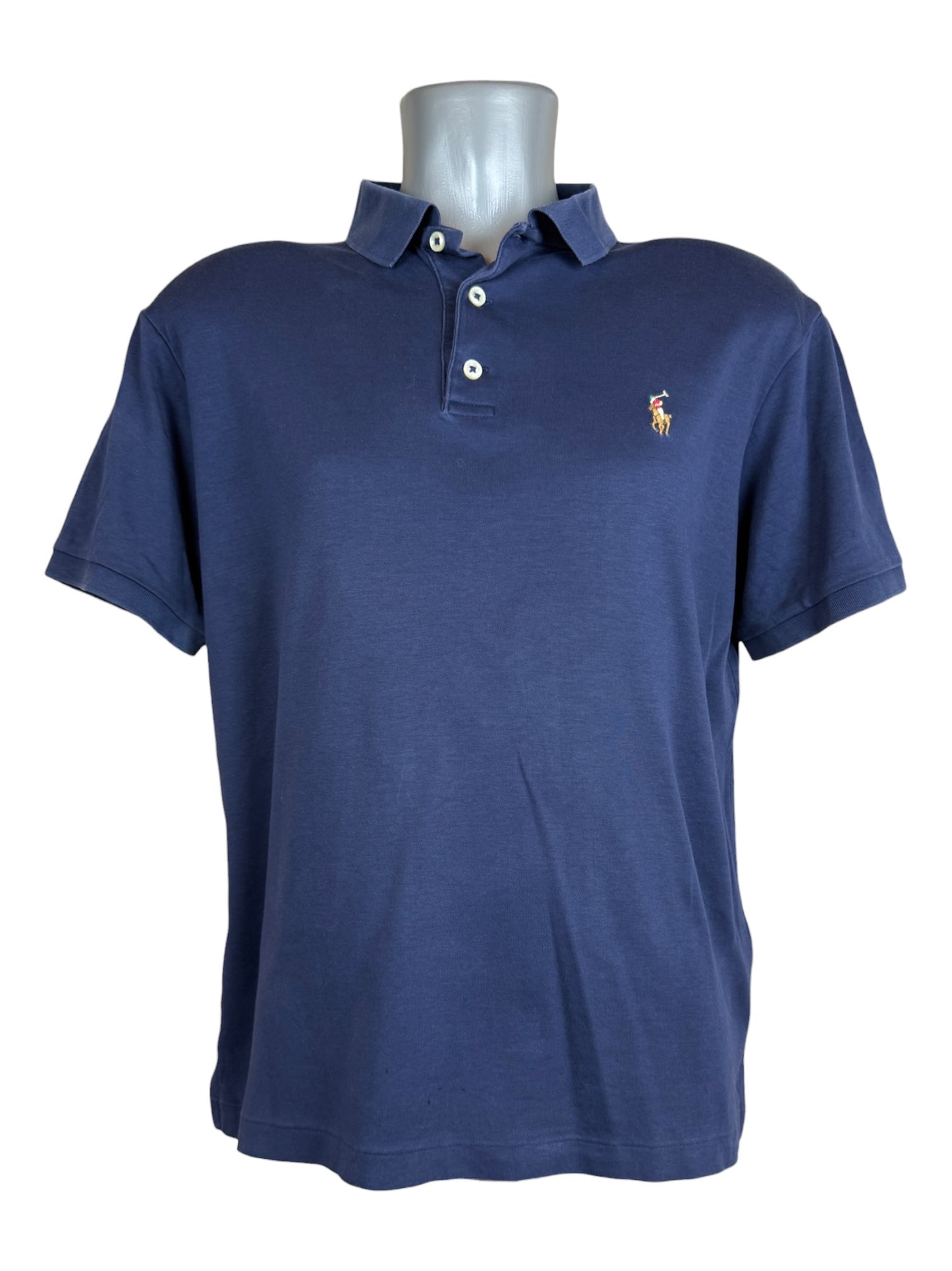 Polo Ralph Lauren Poloshirt marineblau Größe L