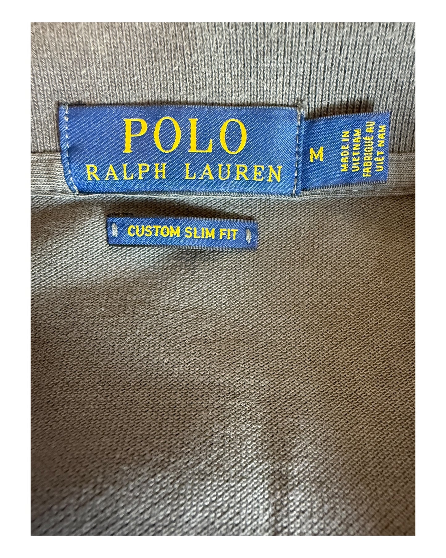 Polo Ralph Lauren Poloshirt grau Größe M