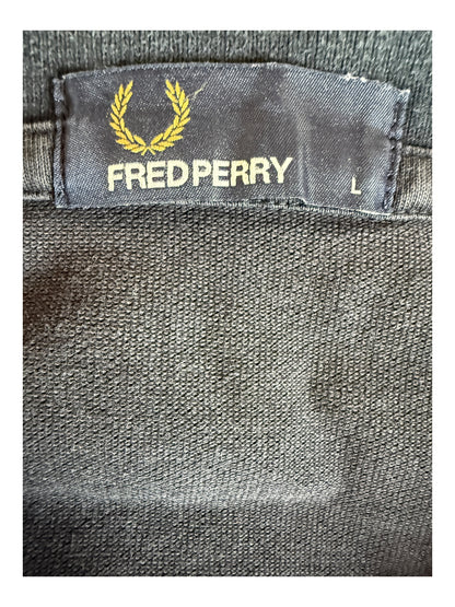 Fred Perry Poloshirt schwarz Größe L