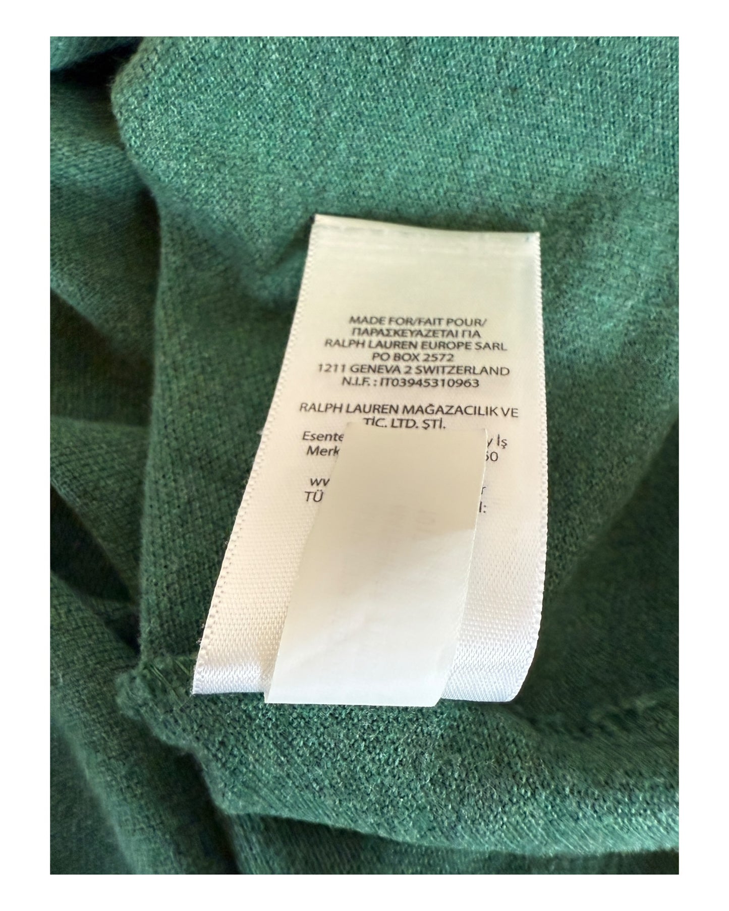 Polo Ralph Lauren Poloshirt grün Größe M