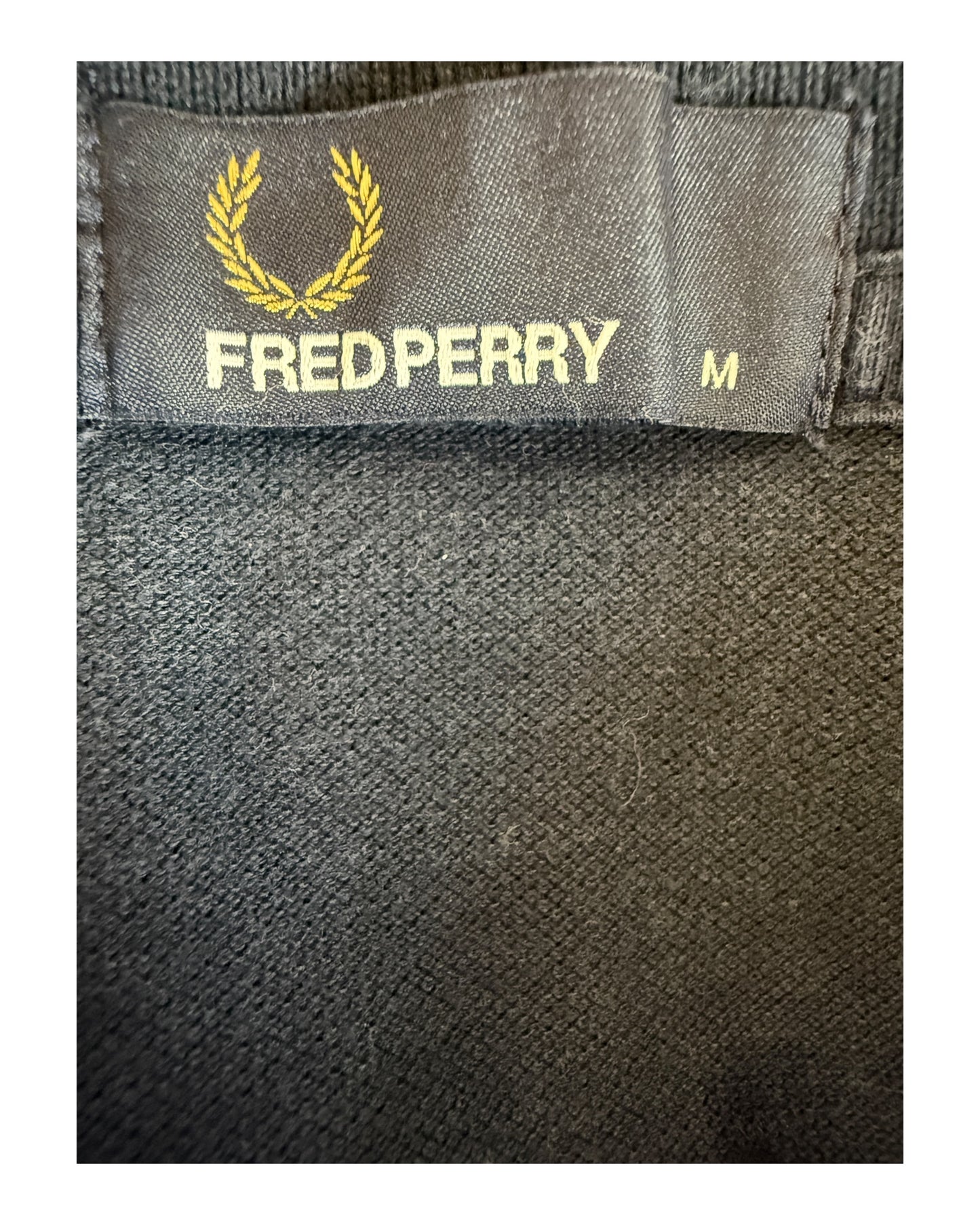 Fred Perry Poloshirt marineblau Größe M
