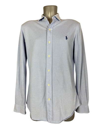 Polo Ralph Lauren Knit Oxfordhemd hellblau Größe M