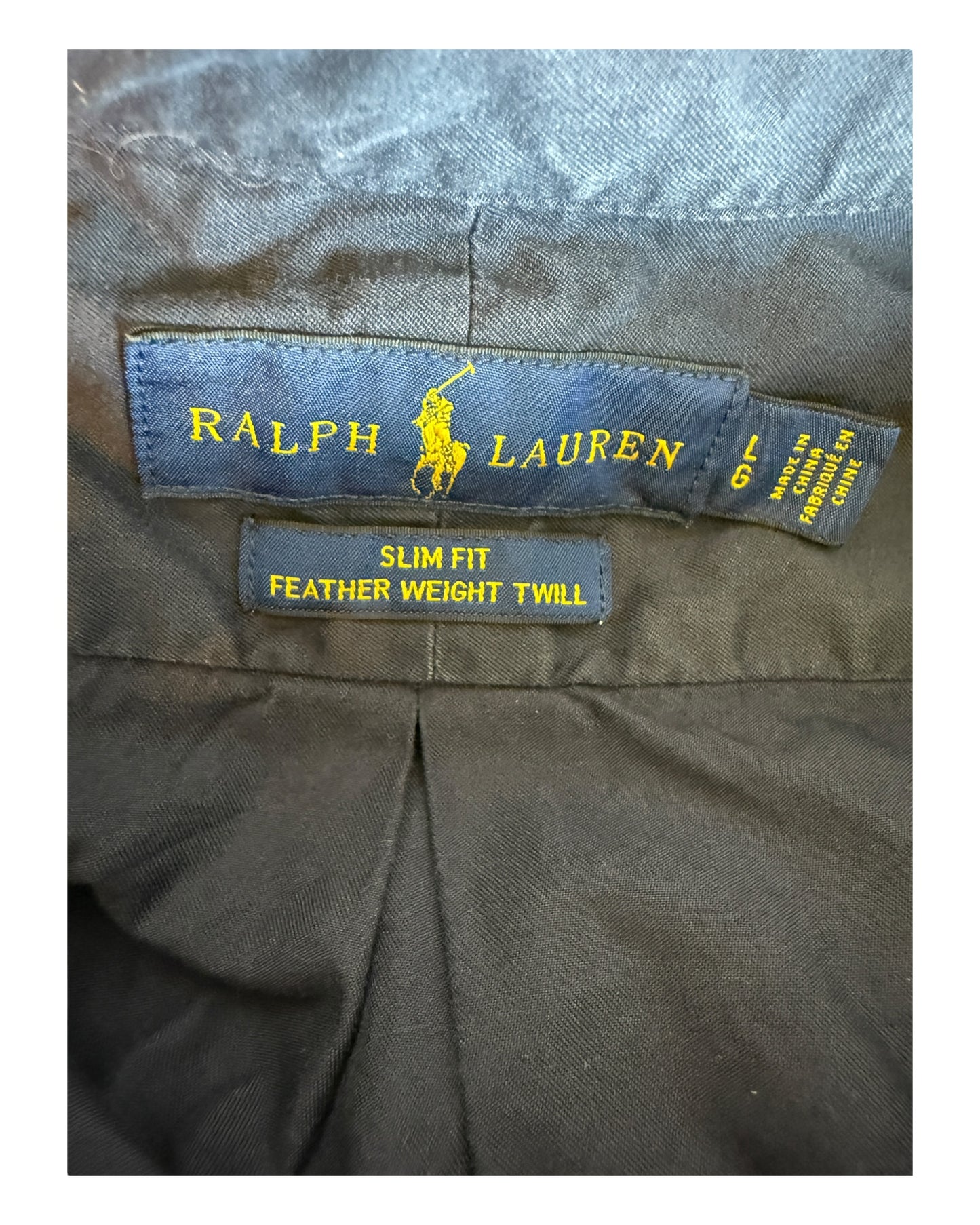 Polo Ralph Lauren Hemd marineblau Größe L