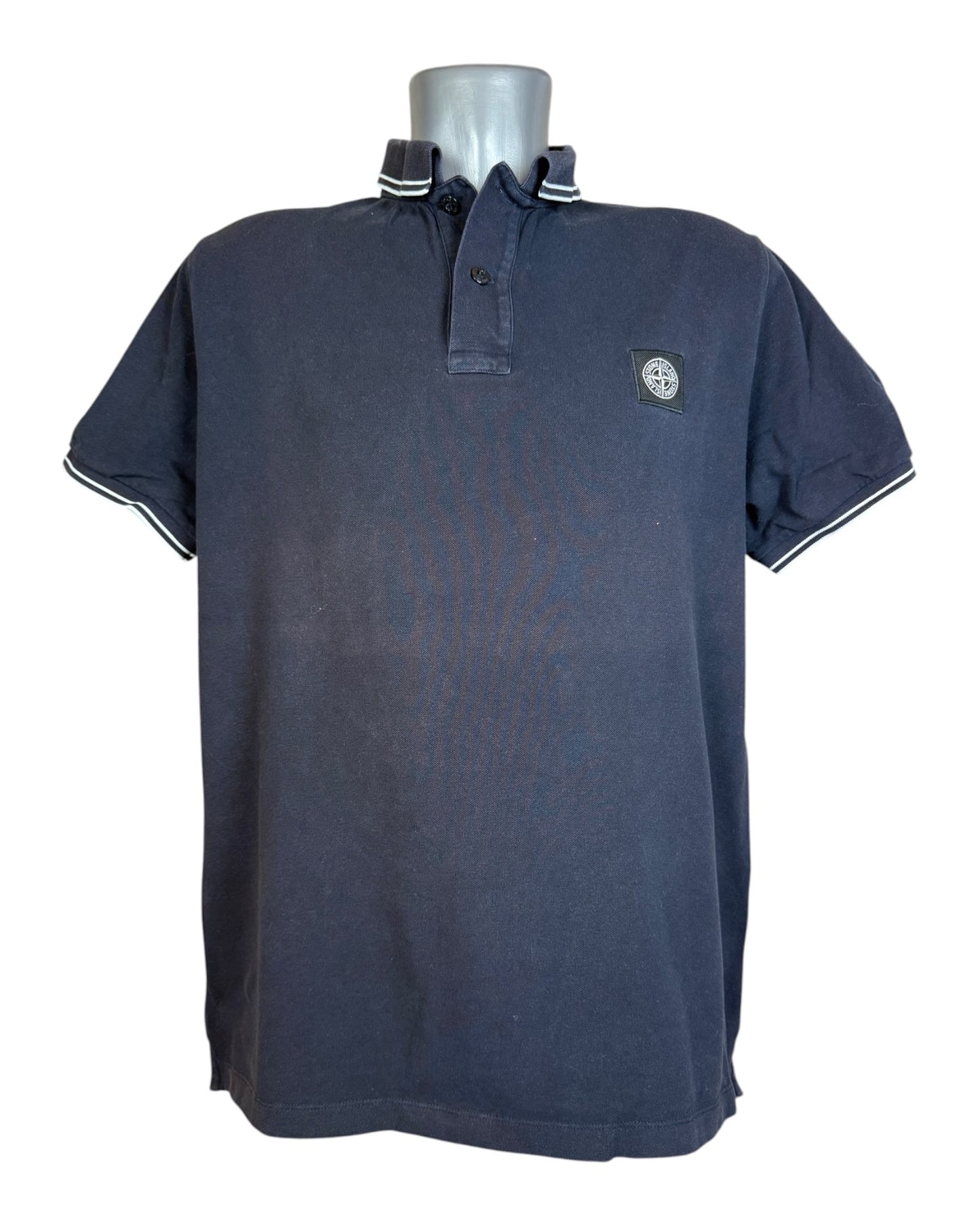 Stone Island Poloshirt marineblau Größe XL