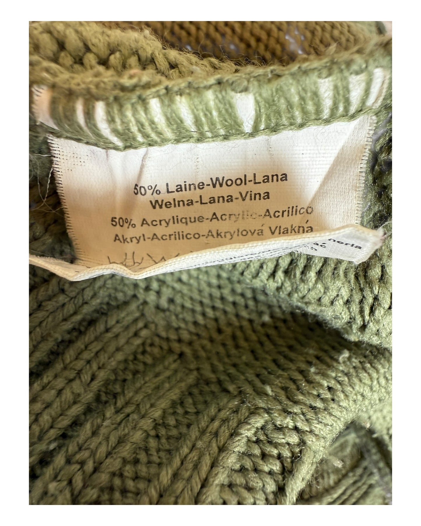 Burberry Strickjacke grün Größe XL