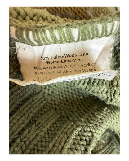 Burberry Strickjacke grün Größe XL