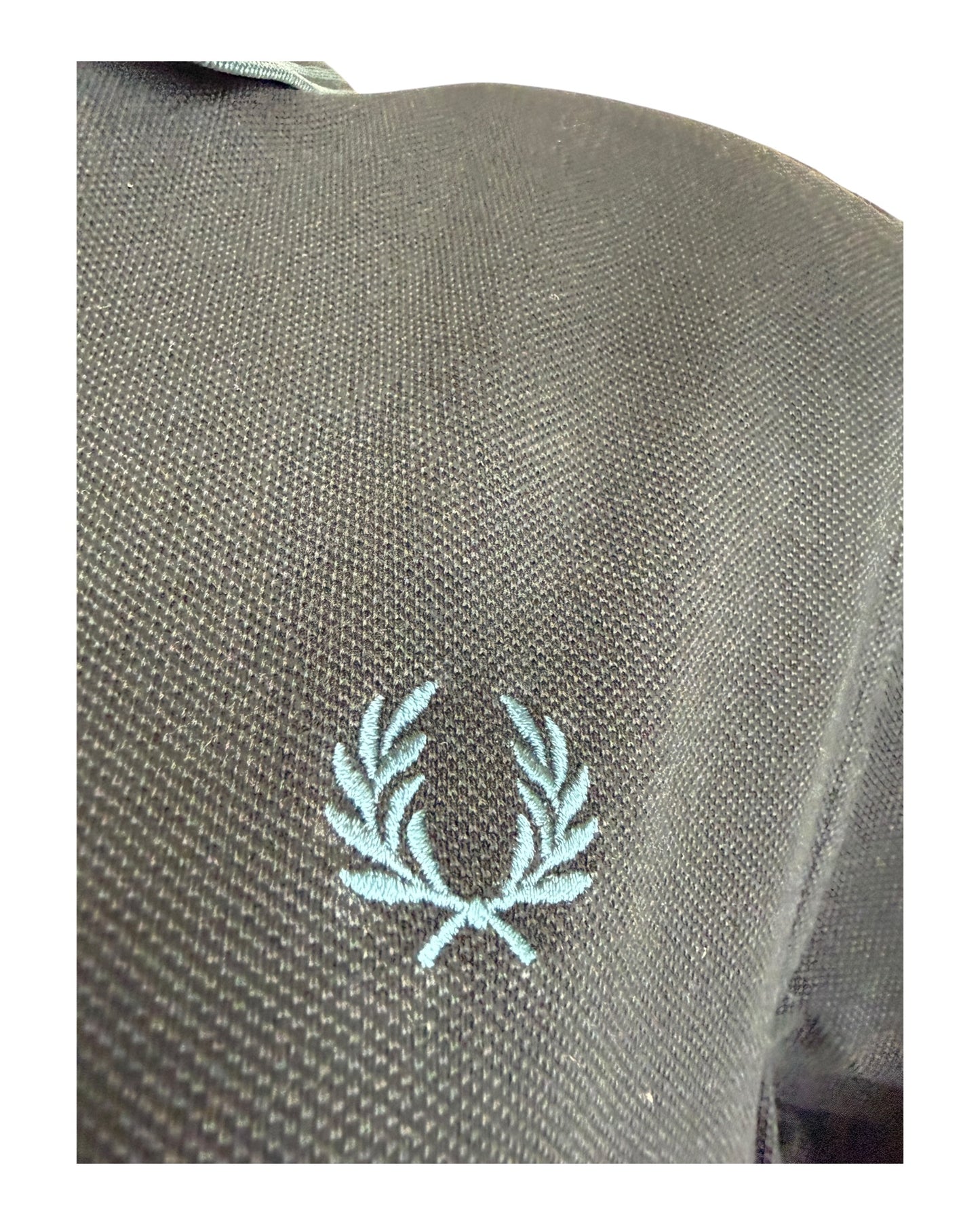 Fred Perry Poloshirt schwarz Größe M