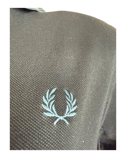 Fred Perry Poloshirt schwarz Größe M