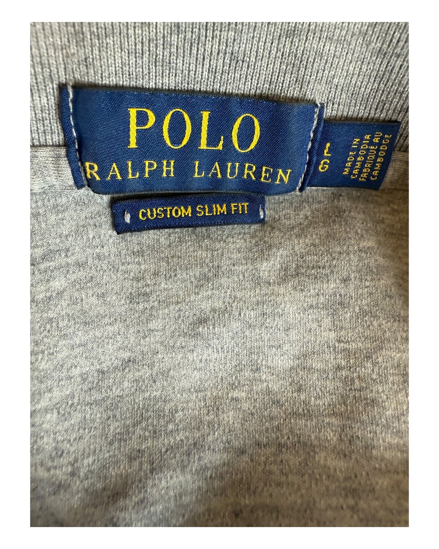 Polo Ralph Lauren Poloshirt grau Größe L