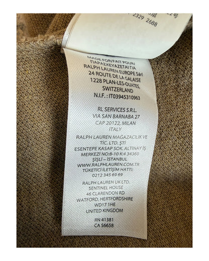 Polo Ralph Lauren Poloshirt braun Größe M