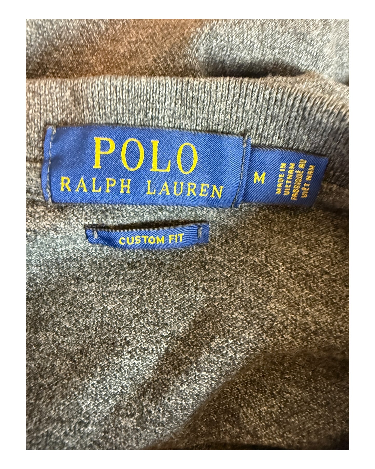 Polo Ralph Lauren Poloshirt grau Größe M