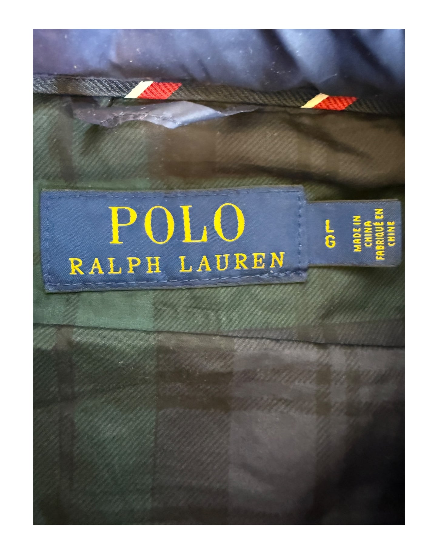 Polo Ralph Lauren Steppweste marineblau Größe L
