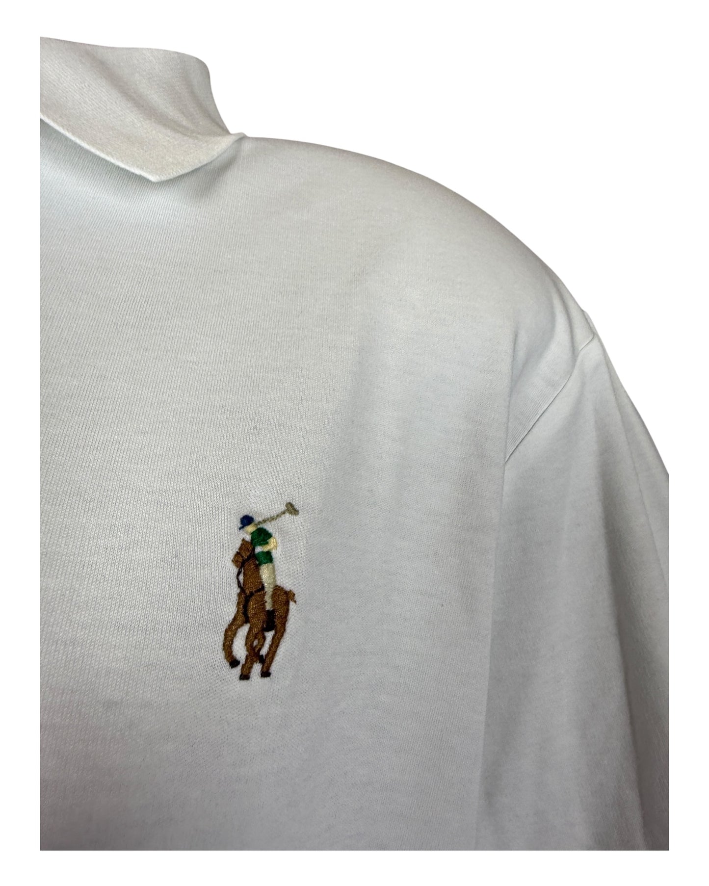Polo Ralph Lauren Poloshirt weiß Größe L