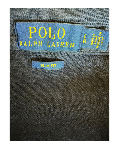Polo Ralph Lauren Poloshirt marineblau meliert Größe L