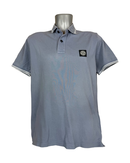 Stone Island Poloshirt blau Größe L