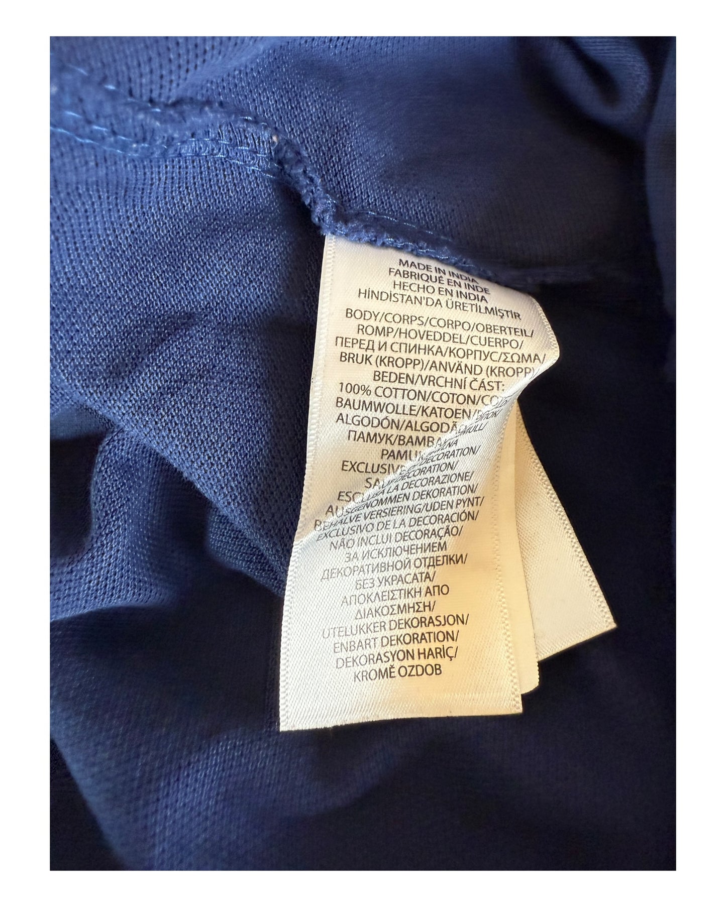 Polo Ralph Lauren Poloshirt marineblau Größe L