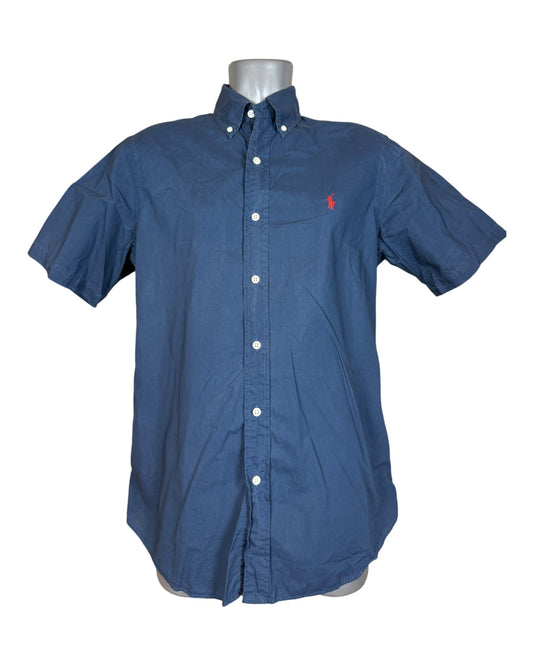 Polo Ralph Lauren Kurzarm Hemd marineblau Größe M