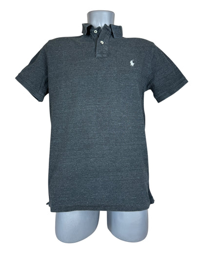 Polo Ralph Lauren Poloshirt schwarz meliert Größe M