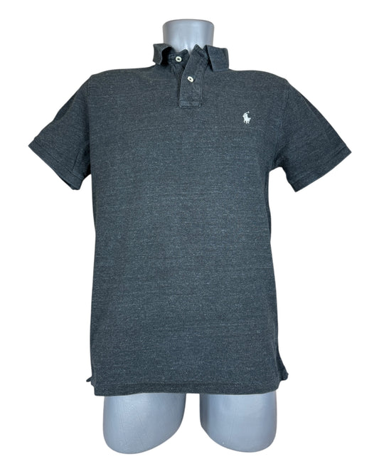 Polo Ralph Lauren Poloshirt schwarz meliert Größe M