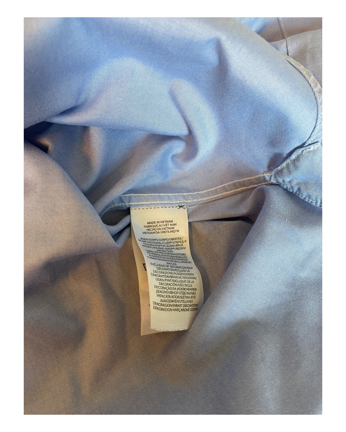 Polo Ralph Lauren Hemd hellblau Größe L