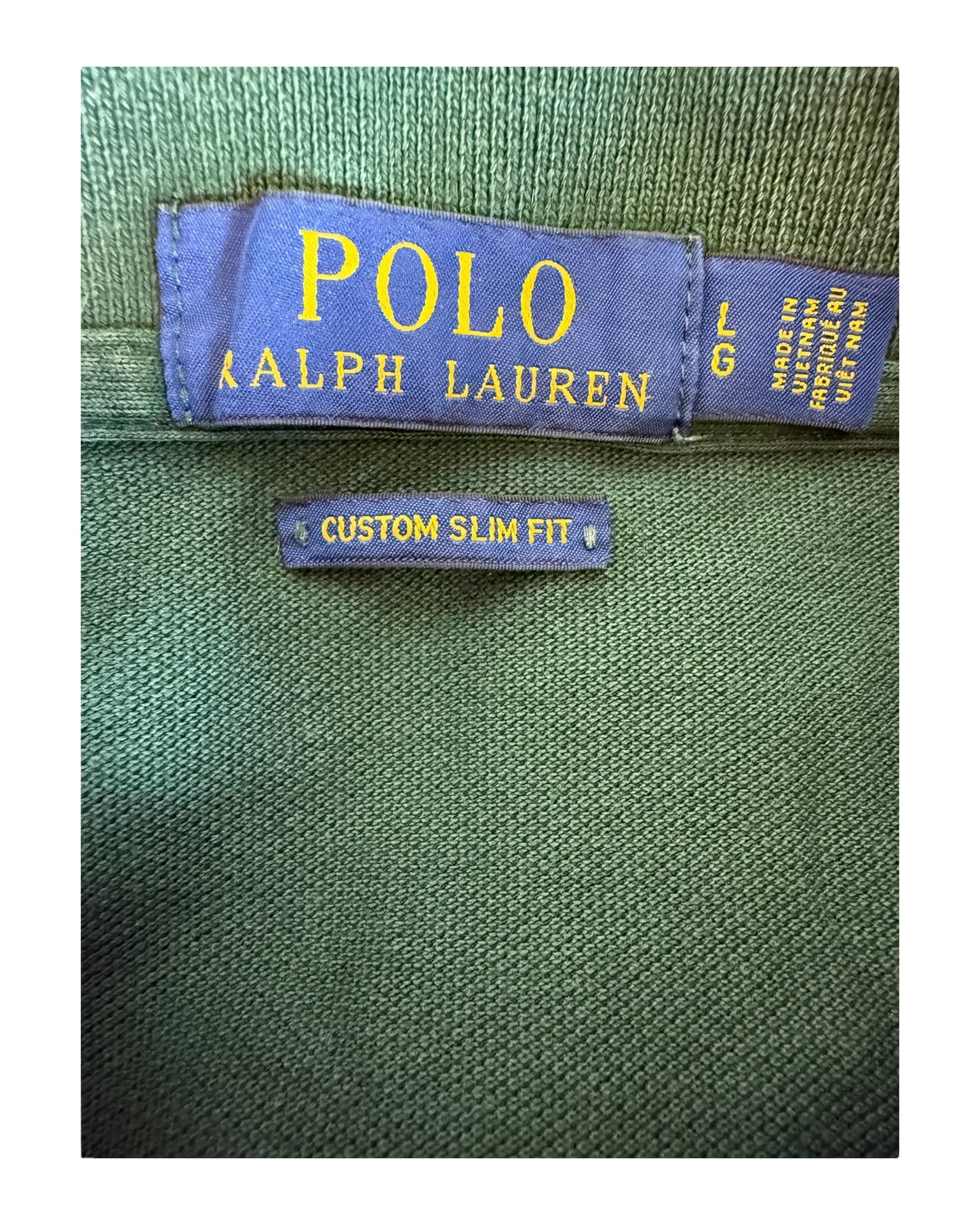 Polo Ralph Lauren Poloshirt grün Größe L
