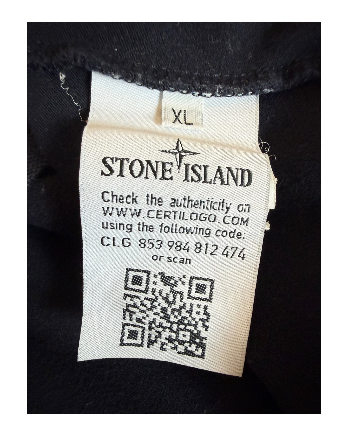 Stone Island Poloshirt marineblau Größe XL