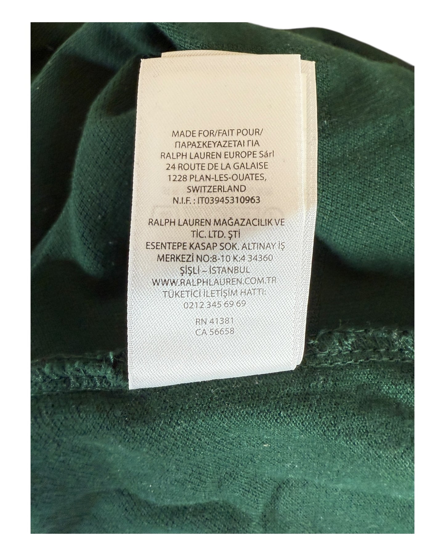 Polo Ralph Lauren Poloshirt dunkelgrün  Größe M