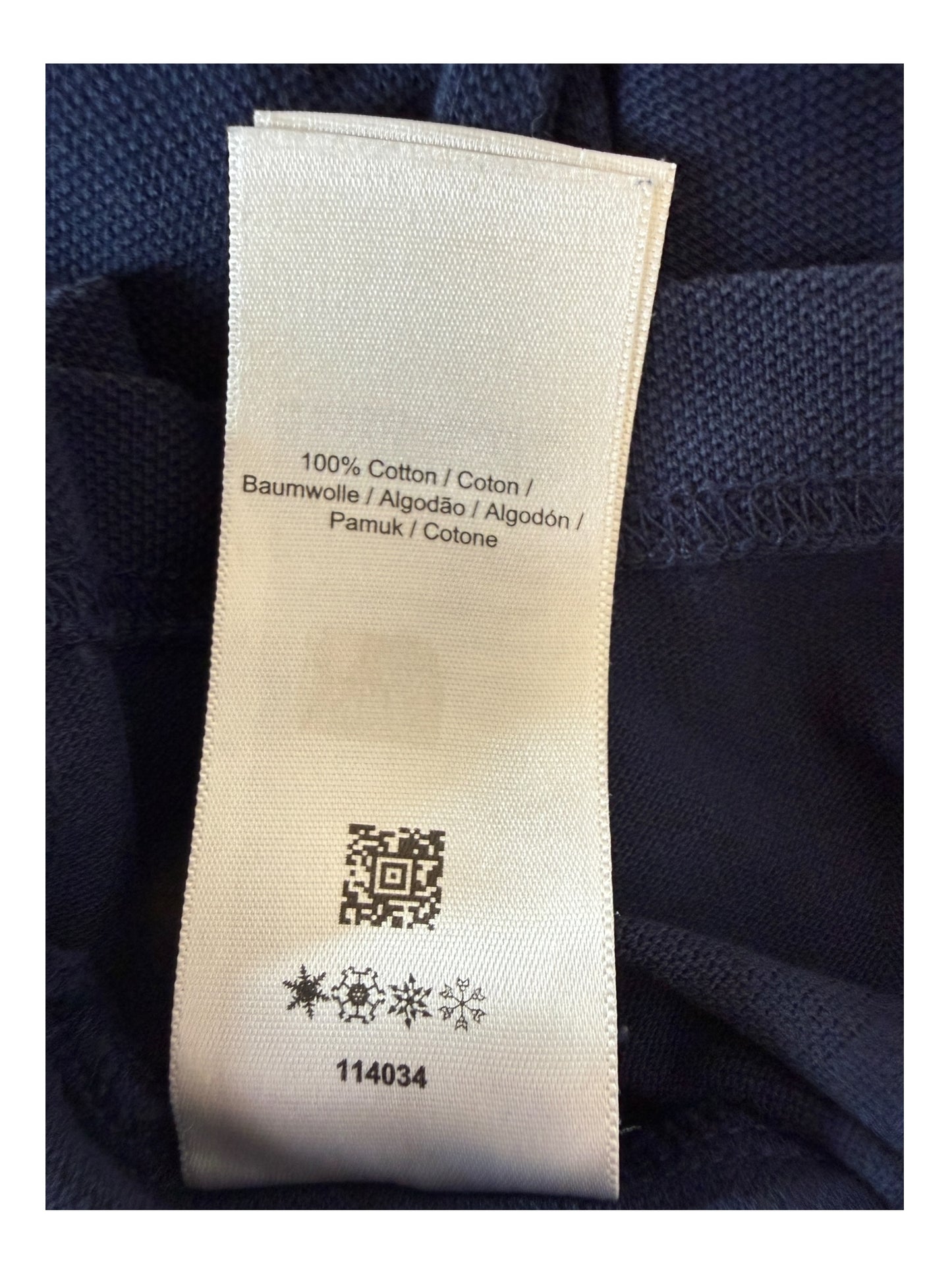 Fred Perry Poloshirt marineblau Größe M