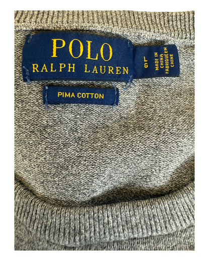 Polo Ralph Lauren Pullover Sweater grau Größe L