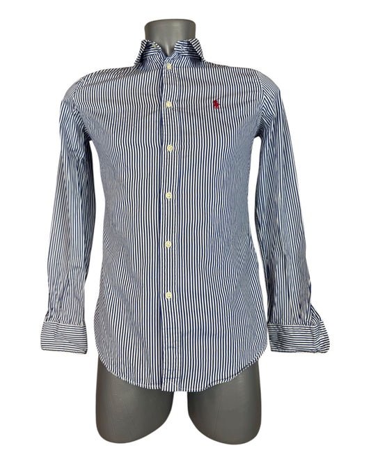 Polo Ralph Lauren Bluse blau weiß gestreift Größe S