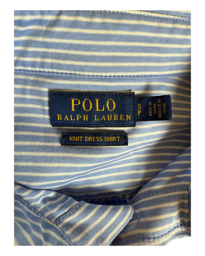 Polo Ralph Lauren Bluse hellblau weiß gestreift Größe S