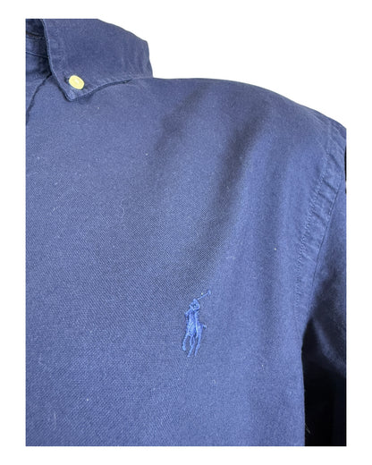 Polo Ralph Lauren Oxfordhemd marineblau Größe L