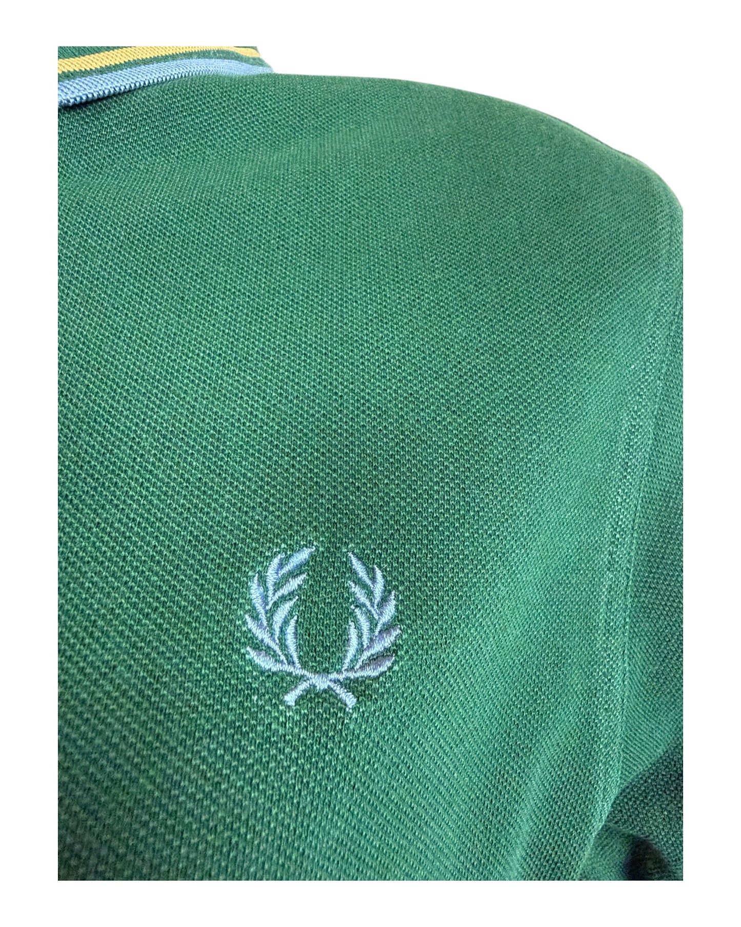 Fred Perry Poloshirt grün Größe L
