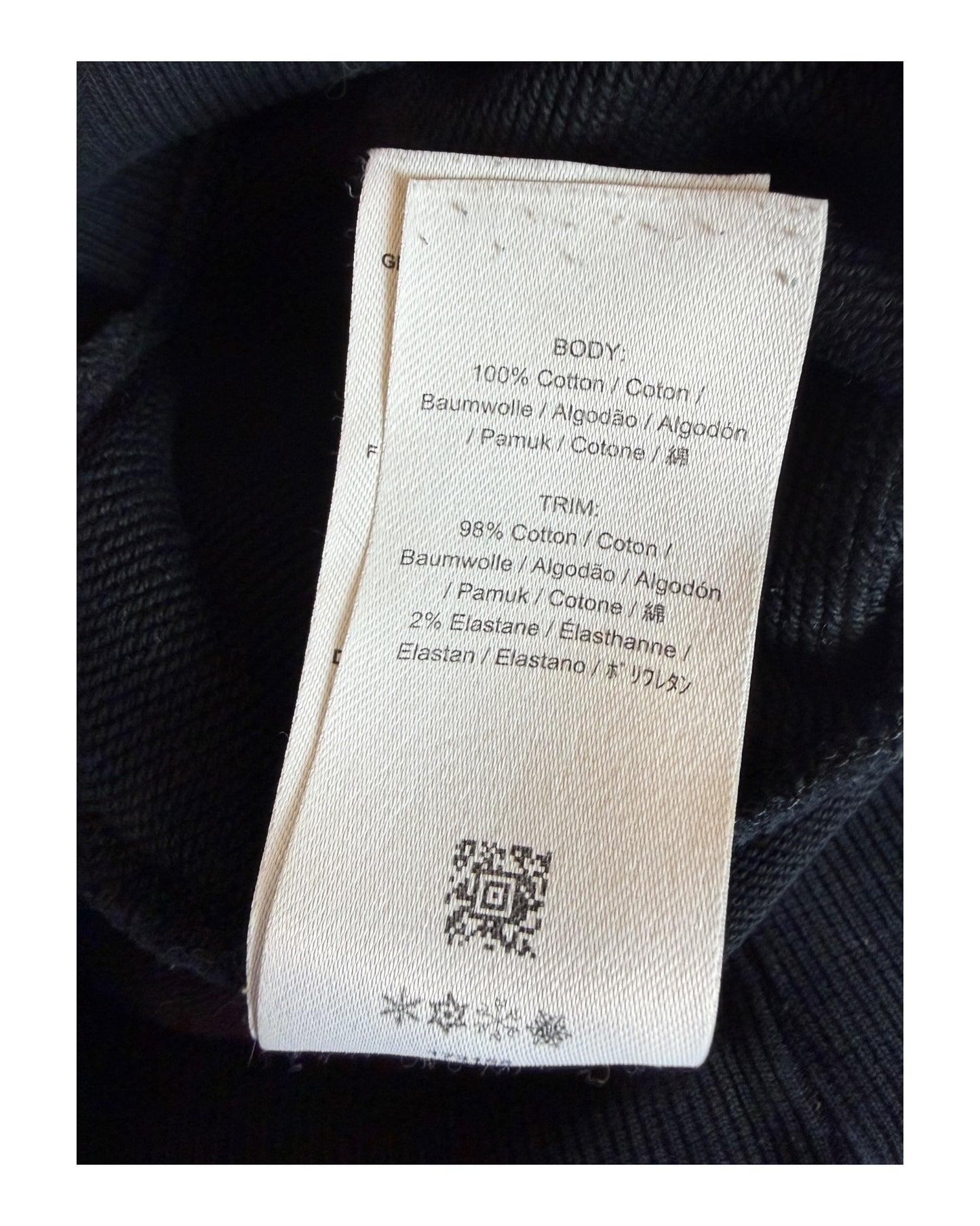 Fred Perry Pullover schwarz Größe S