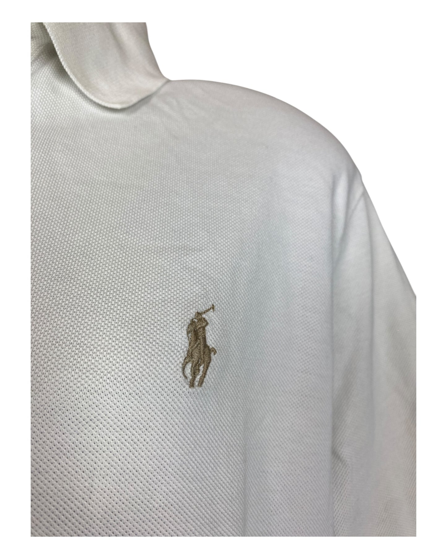 Polo Ralph Lauren Poloshirt weiß Größe L/XL
