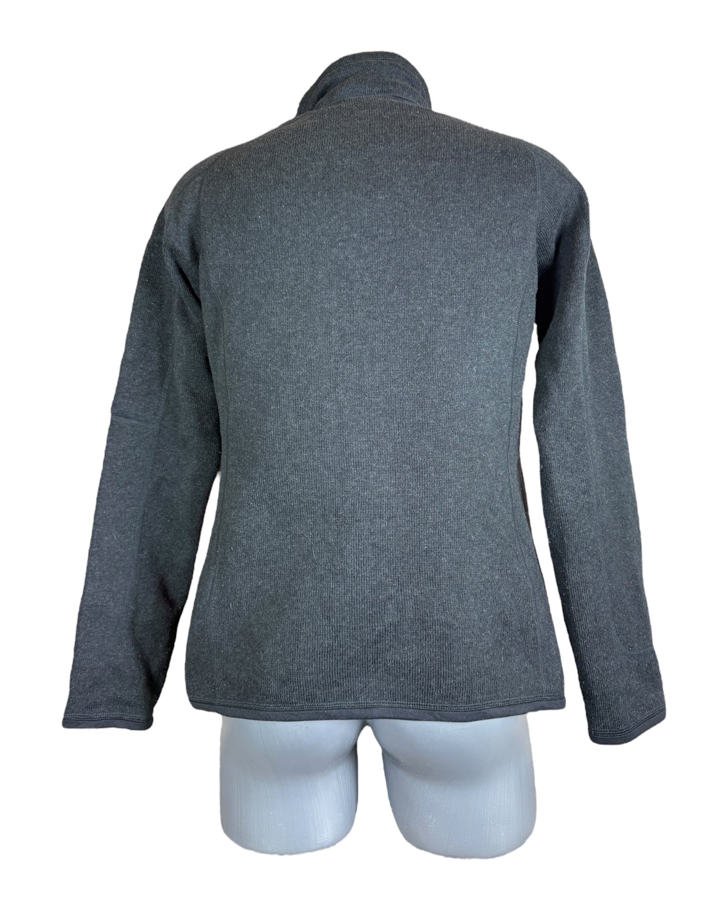 Patagonia Fleece Jacke schwarz Größe M