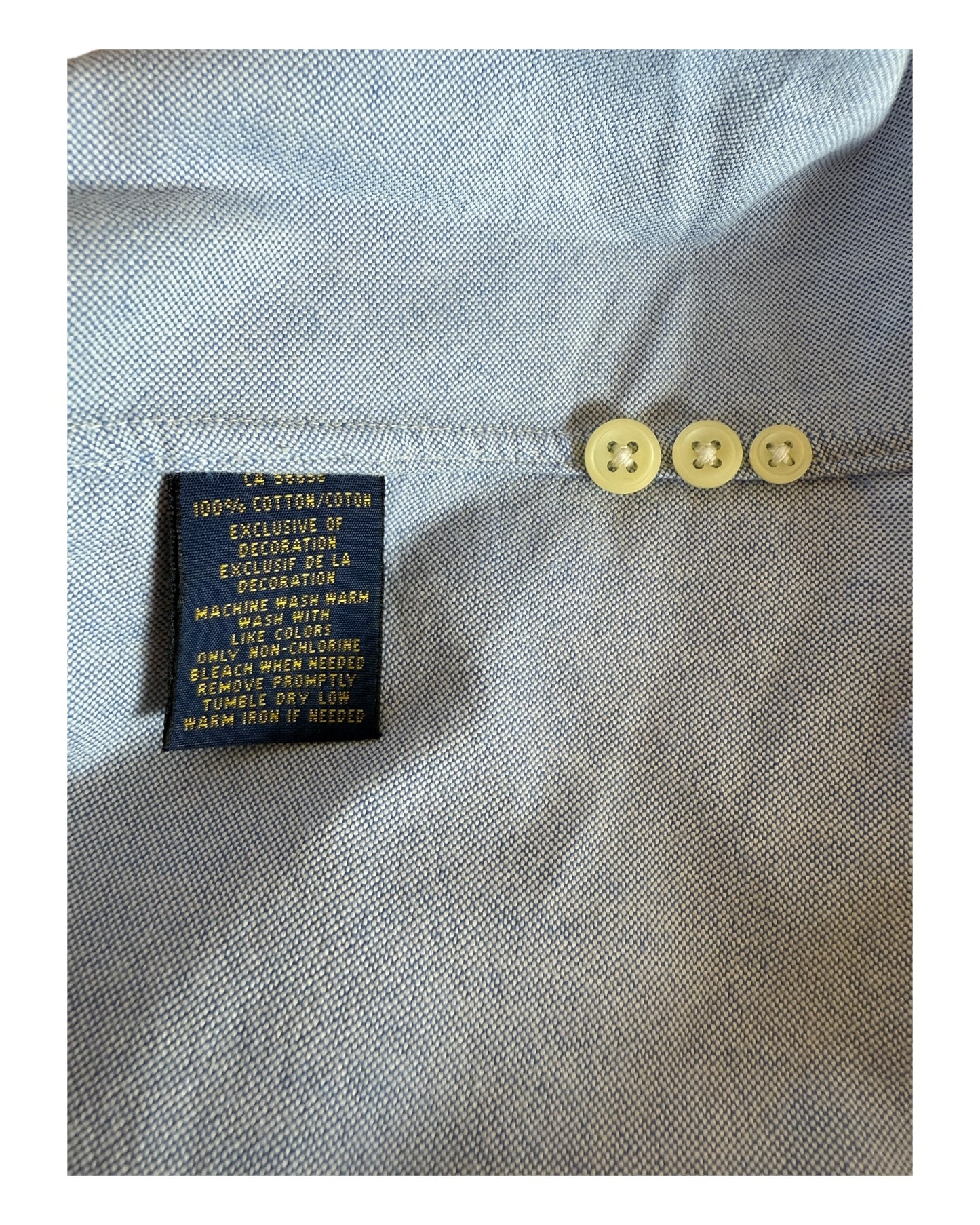 Polo Ralph Lauren Oxfordhemd Bluse hellblau Größe S