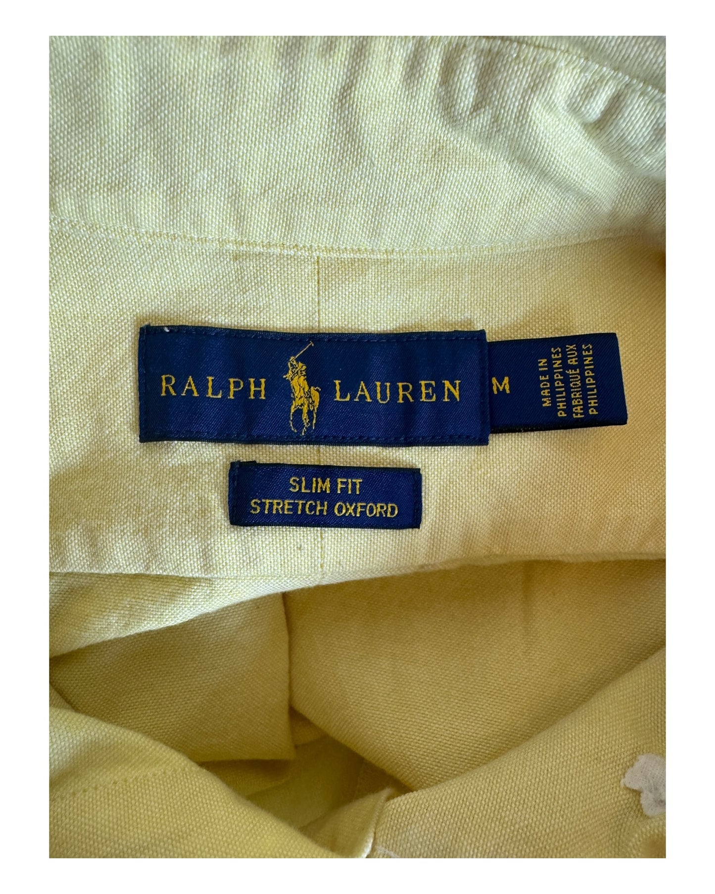 Polo Ralph Lauren Oxfordhemd gelb Größe M