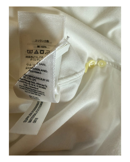 Polo Ralph Lauren Oxford Bluse weiß Größe M