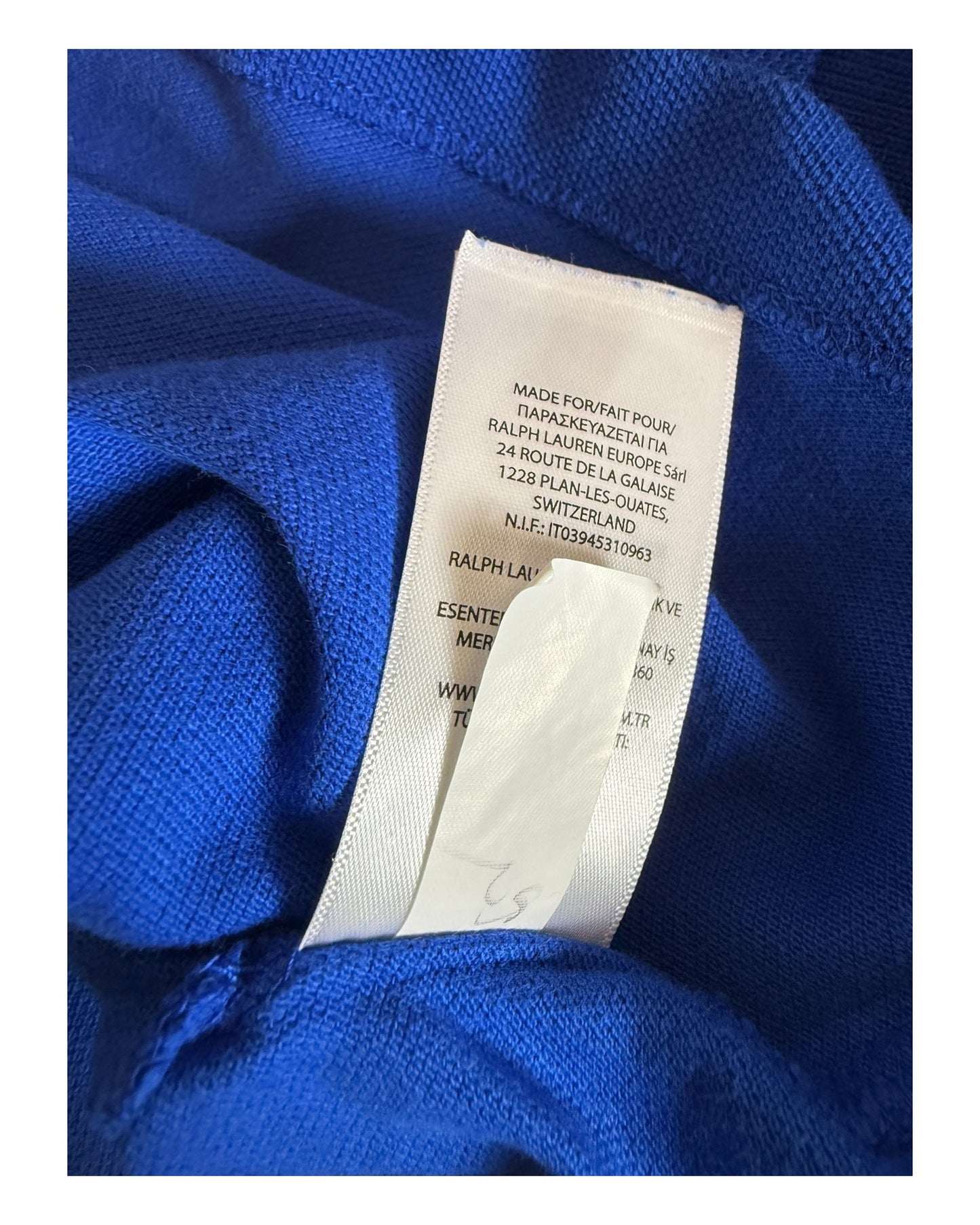Polo Ralph Lauren Poloshirt royalblau Größe L