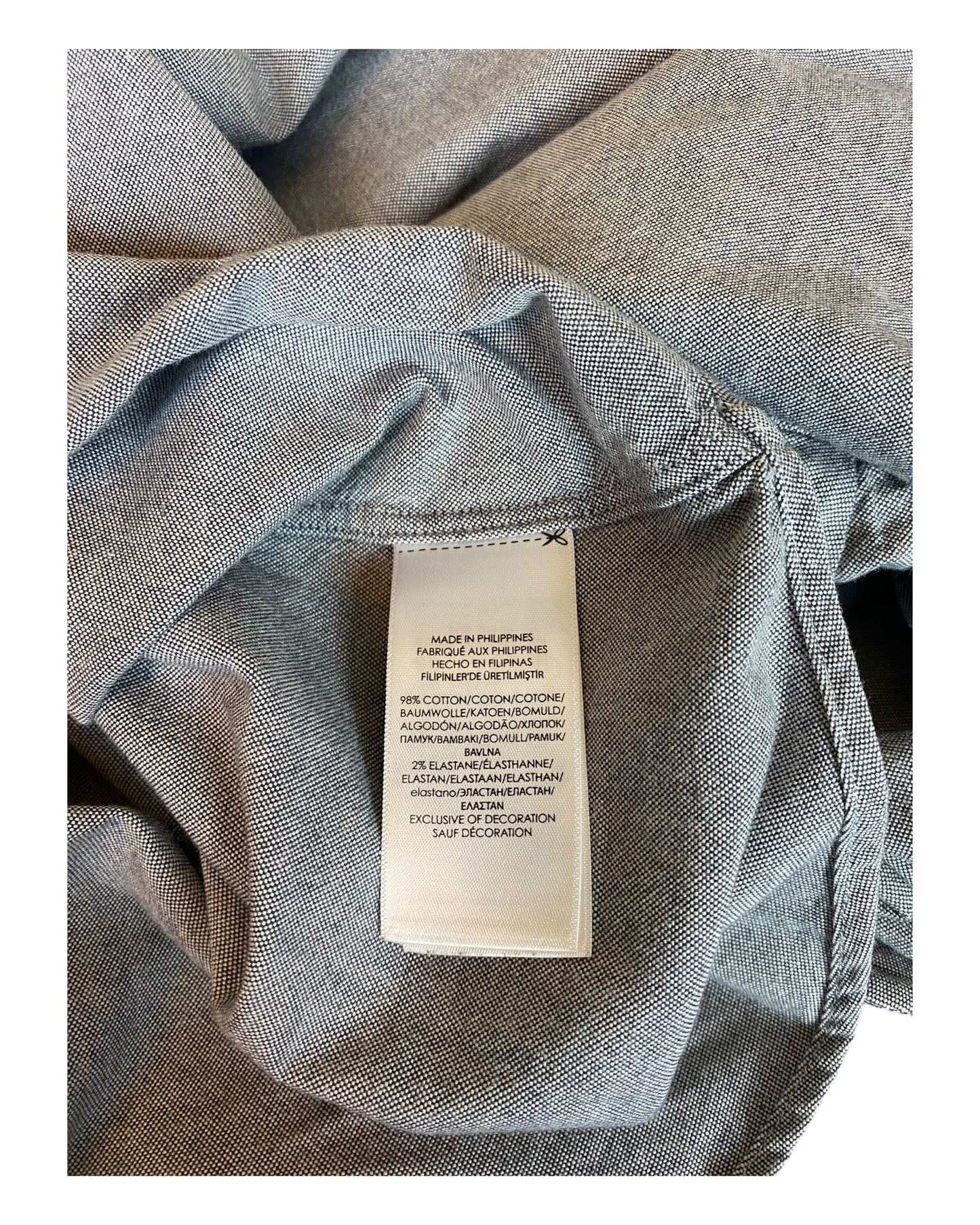 Polo Ralph Lauren Oxfordhemd grau Größe M